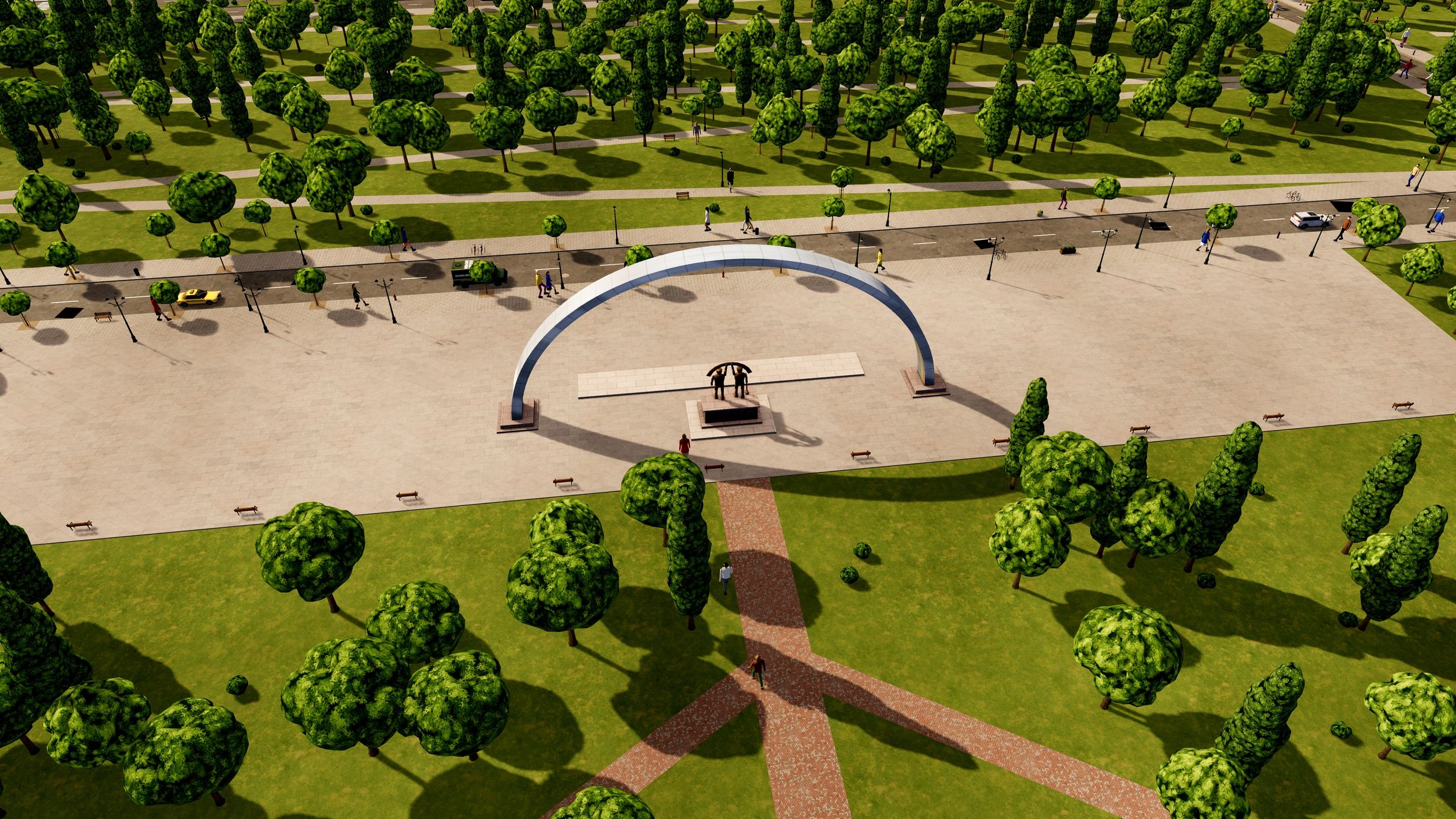 Arch of Light in the game