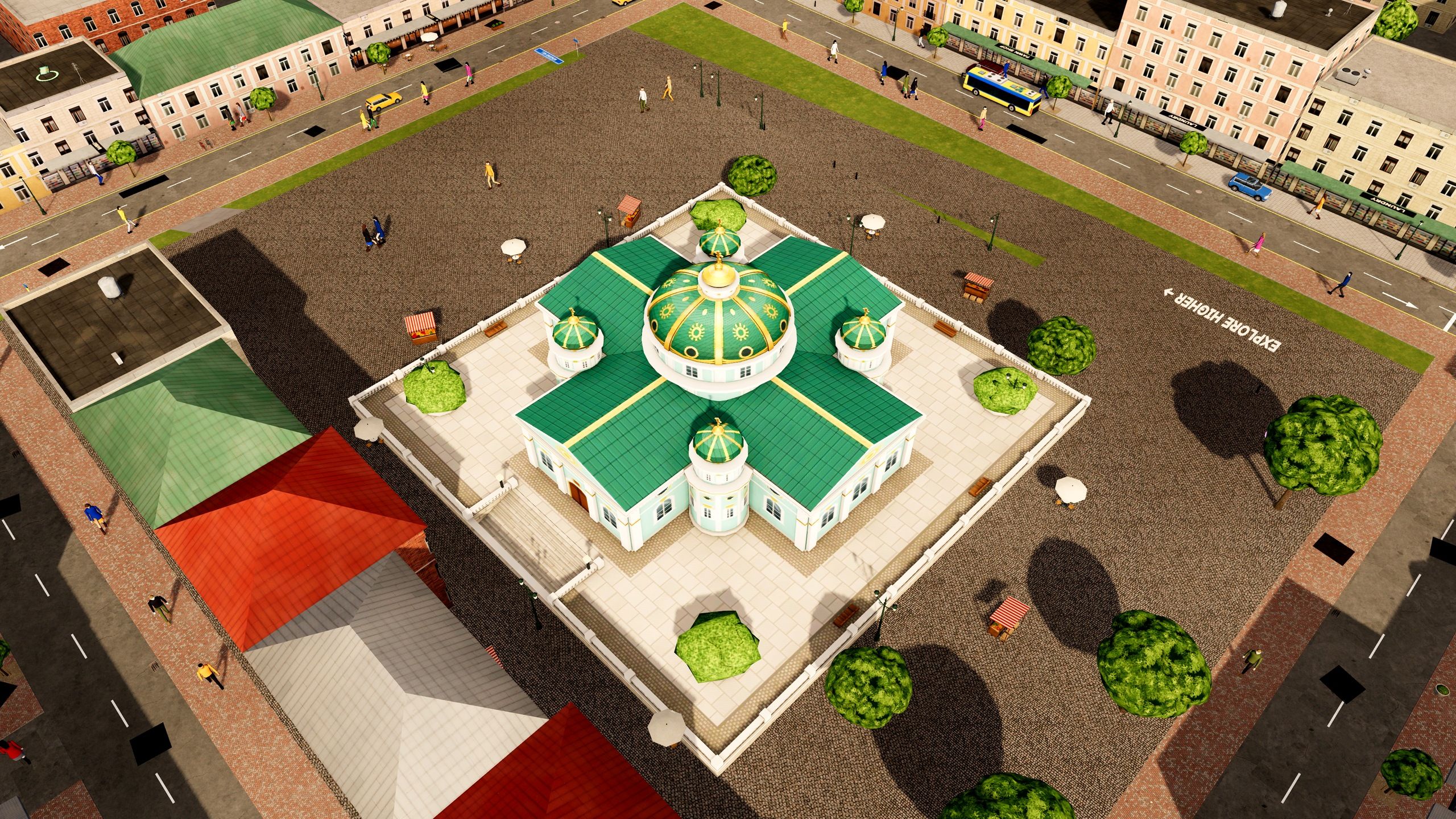 Cliffside Church in the game