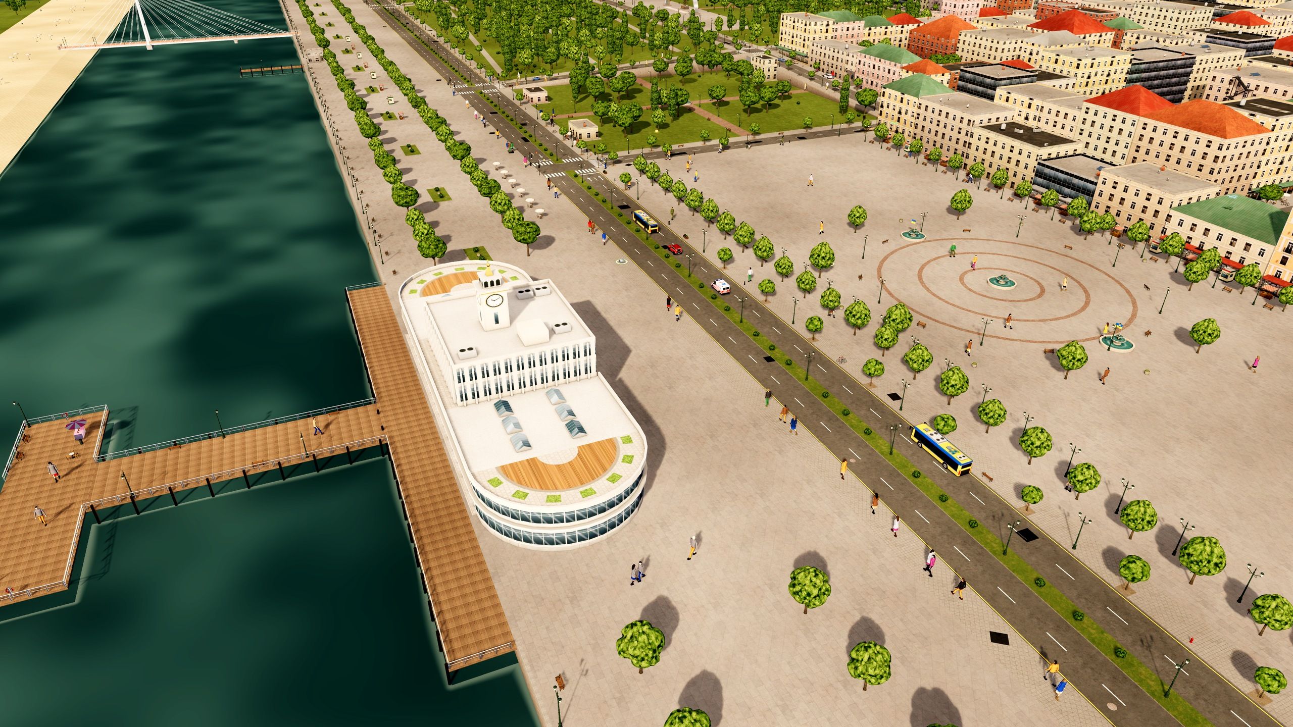 Pier Terminal in the game