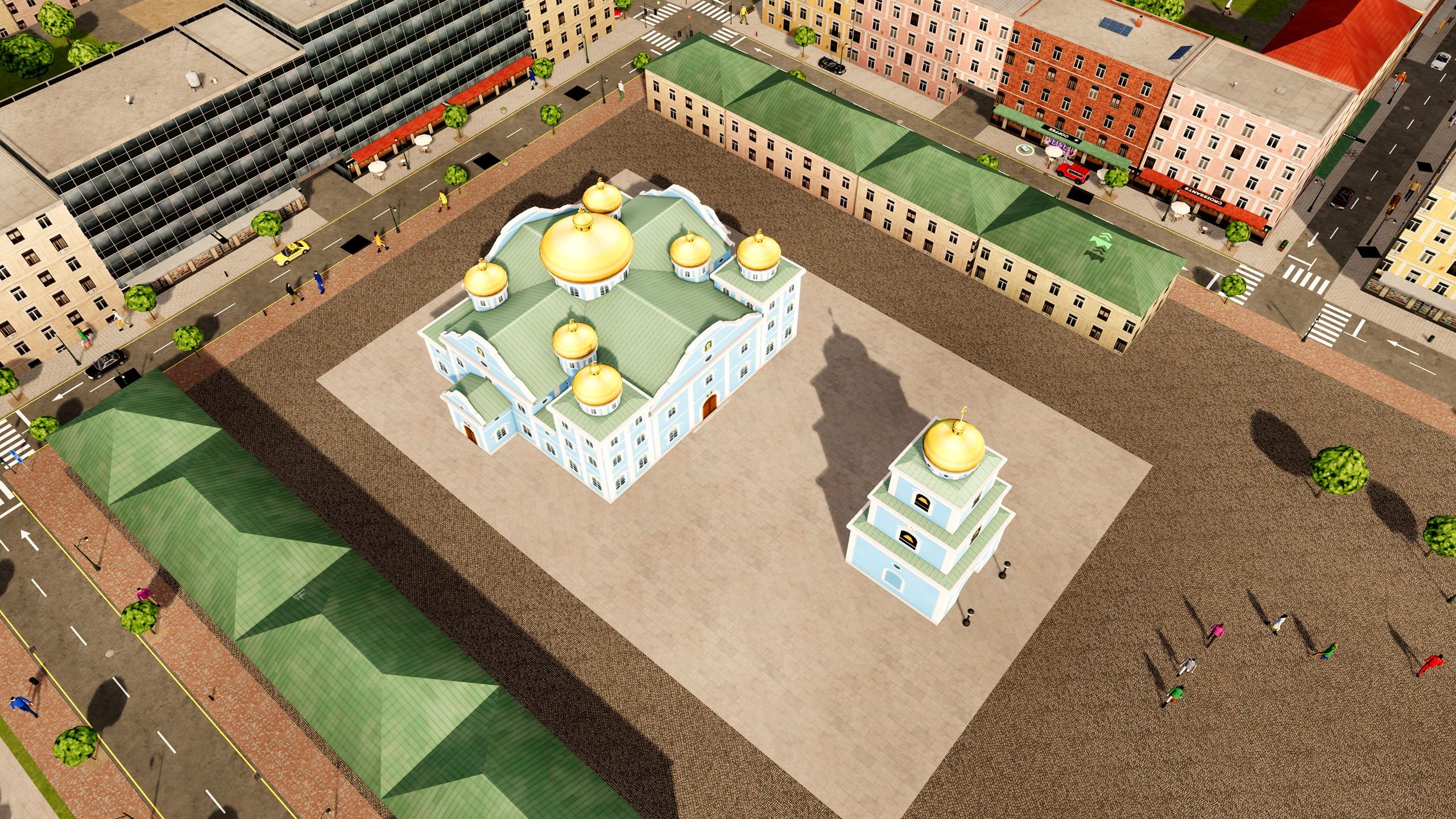 Seven Bells Monastery in the game