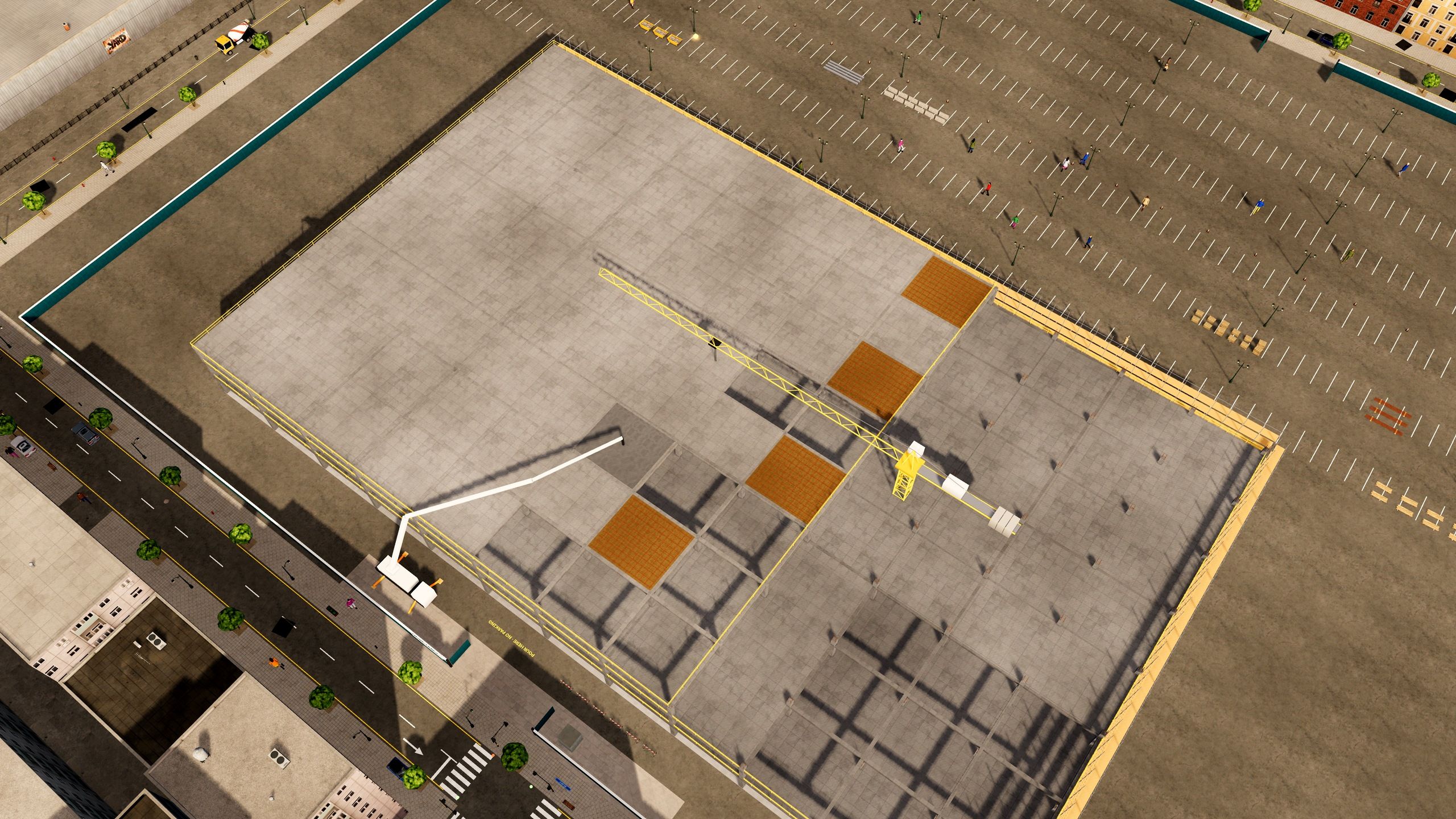 Wave Mall, construction stage 2