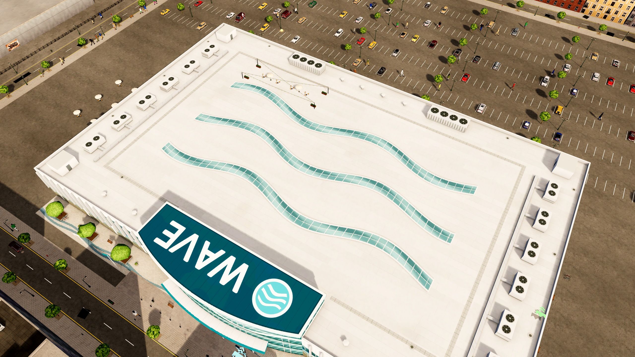 Wave Mall in the game